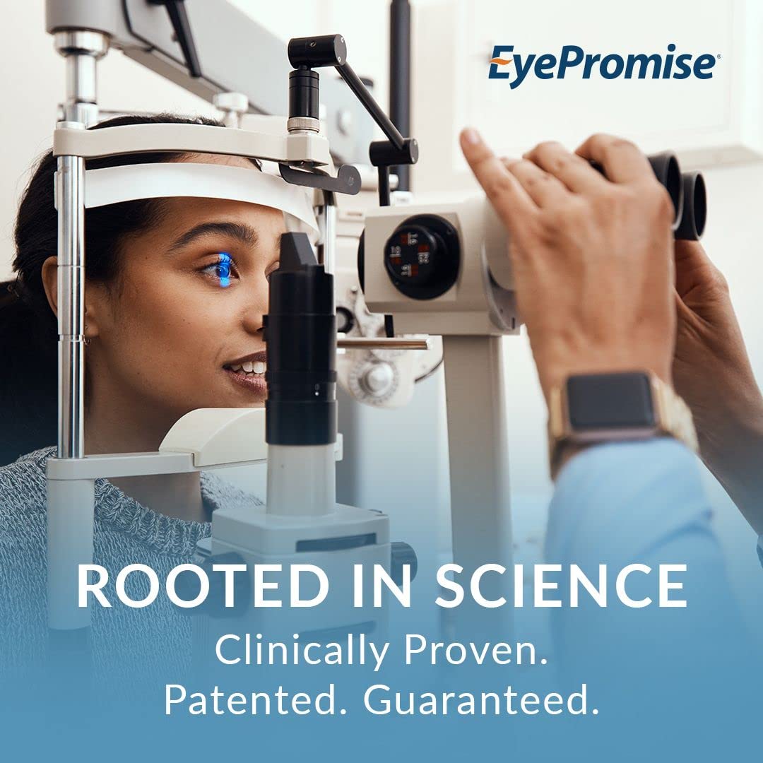 EyePromise EZ Tears Eye Vitamin – 60 Softgels | Omega-3s, Primrose Oil & Turmeric