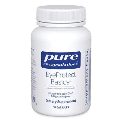 EyeProtect Basics – Pure Encapsulations | Antioxidants for Eye Health | 60 Caps