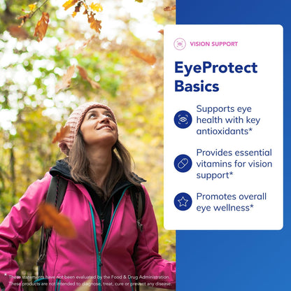 Pure Encapsulations EyeProtect Basics Without Zinc | Key Antioxidant Support for Eye Health | 60 Capsules