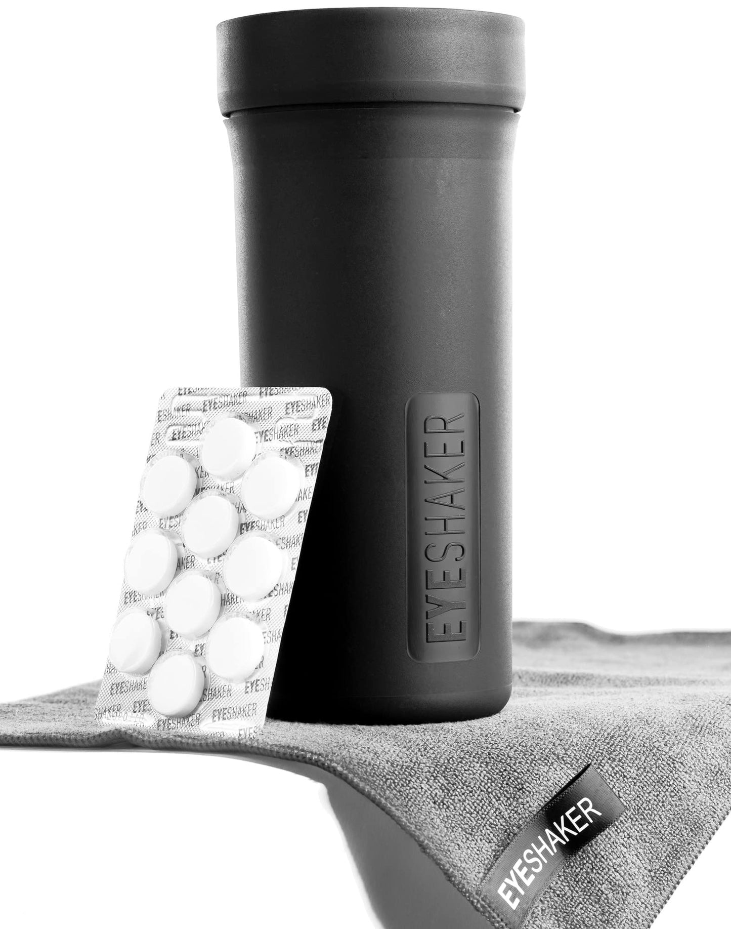 Eyeshaker Set – Patented Glasses Cleaning Device for Lenses & Frames