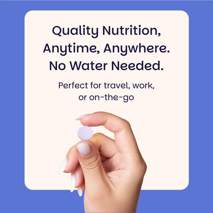 EZ Melts Sugar-Free Multivitamin with Iron for Women & Men | 1 Month Supply