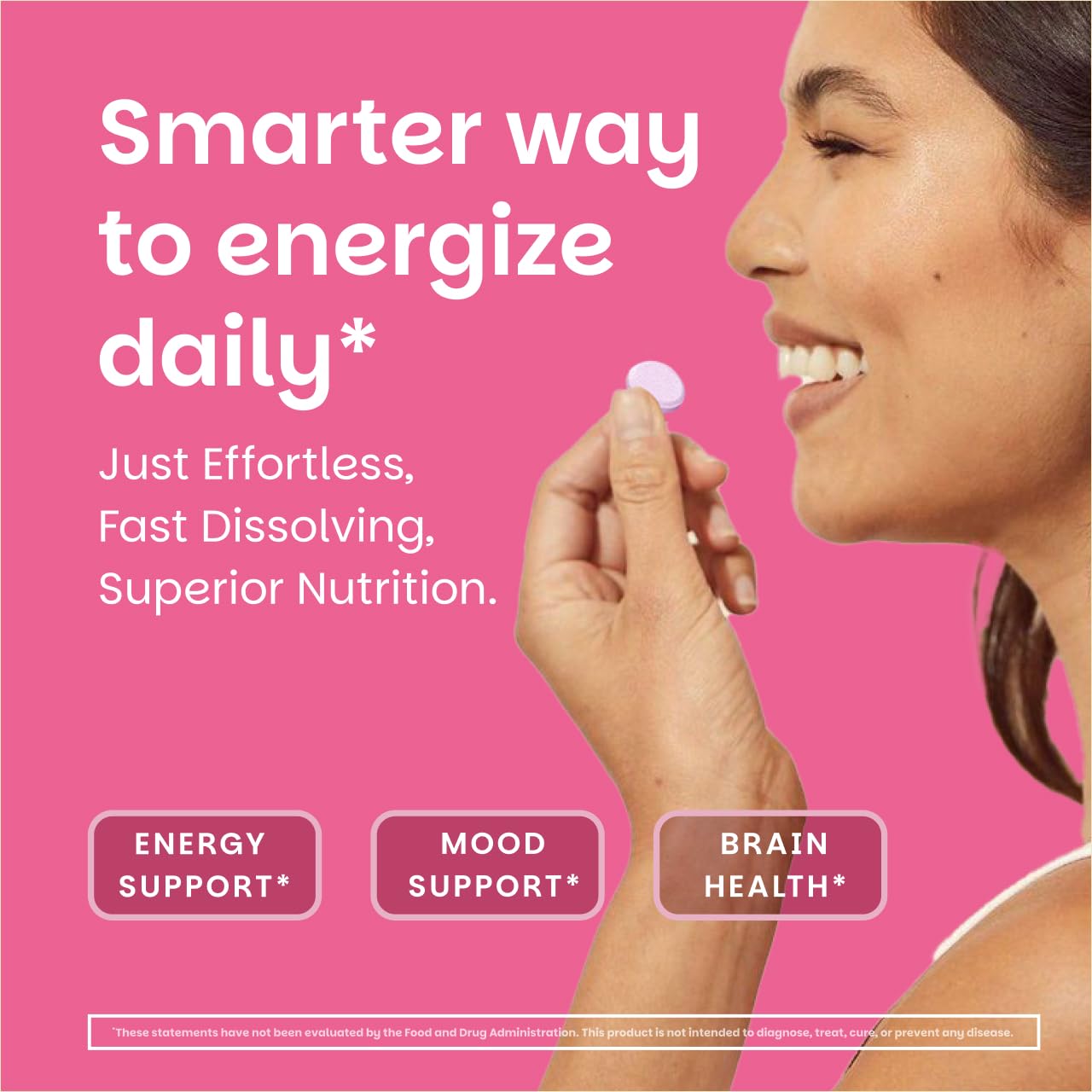 EZ Melts B12 2,500 mcg | Vegan Sublingual Vitamin B12 for Energy & Immune Support – Non-GMO, Gluten-Free, Red Cherry, 90 Servings