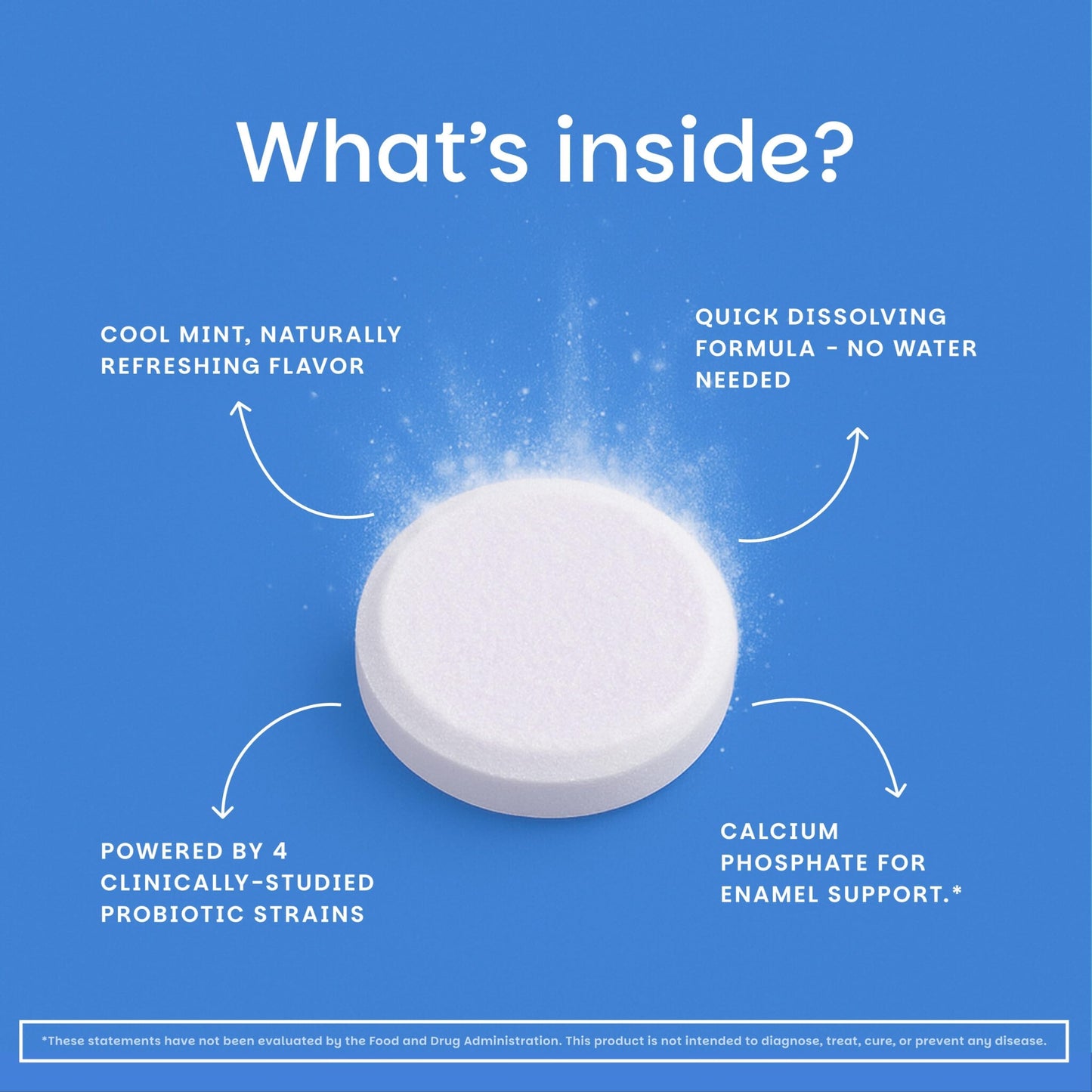 EZ Melts Oral Health Complete - Probiotic for Gum Health & Fresh Breath