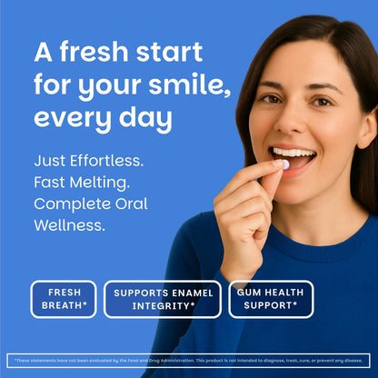 EZ Melts Oral Health Complete - Probiotic for Gum Health & Fresh Breath
