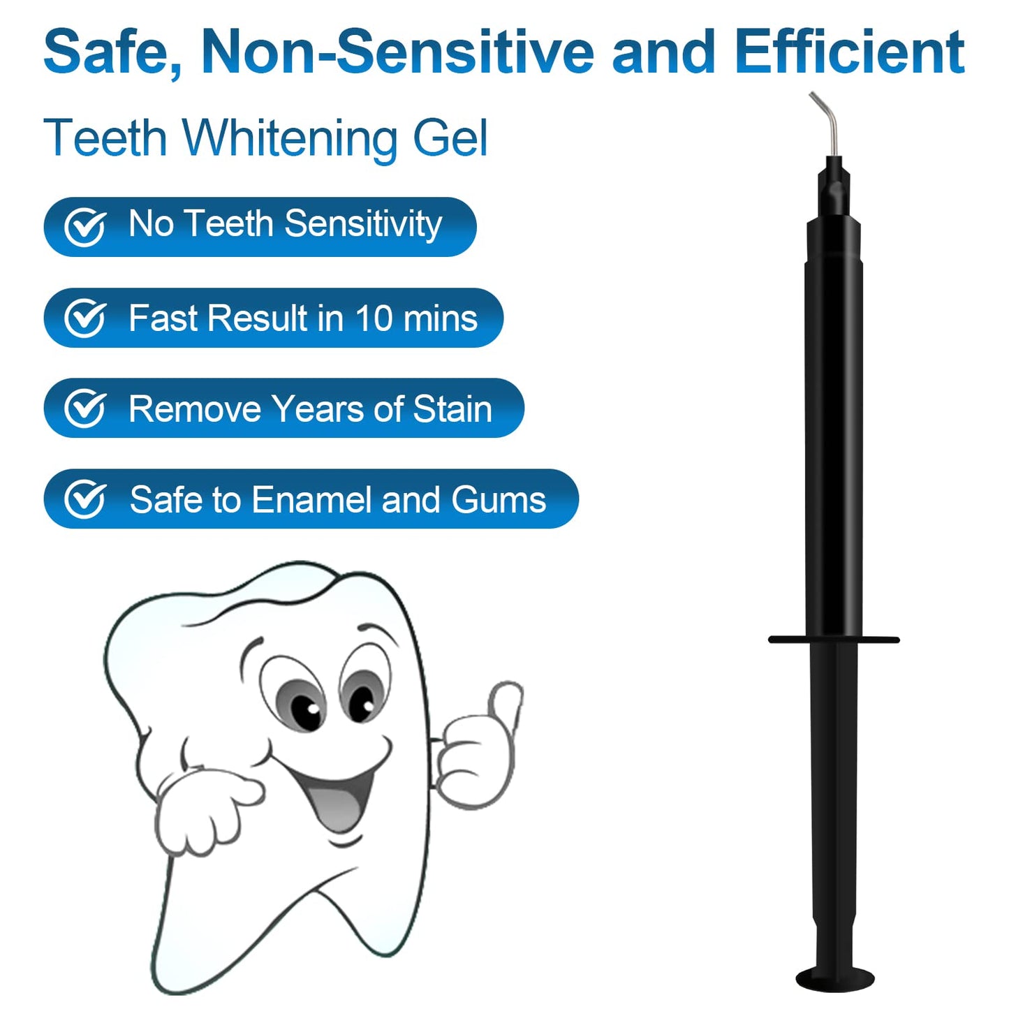 EZGO 10-Pieces 3ml Dental Gingival Barrier Gel – Gum Protector for Teeth Whitening