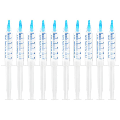 EZGO 10-Pack Teeth Whitening Gel Refills – 22% Carbamide Peroxide, Mint Flavor
