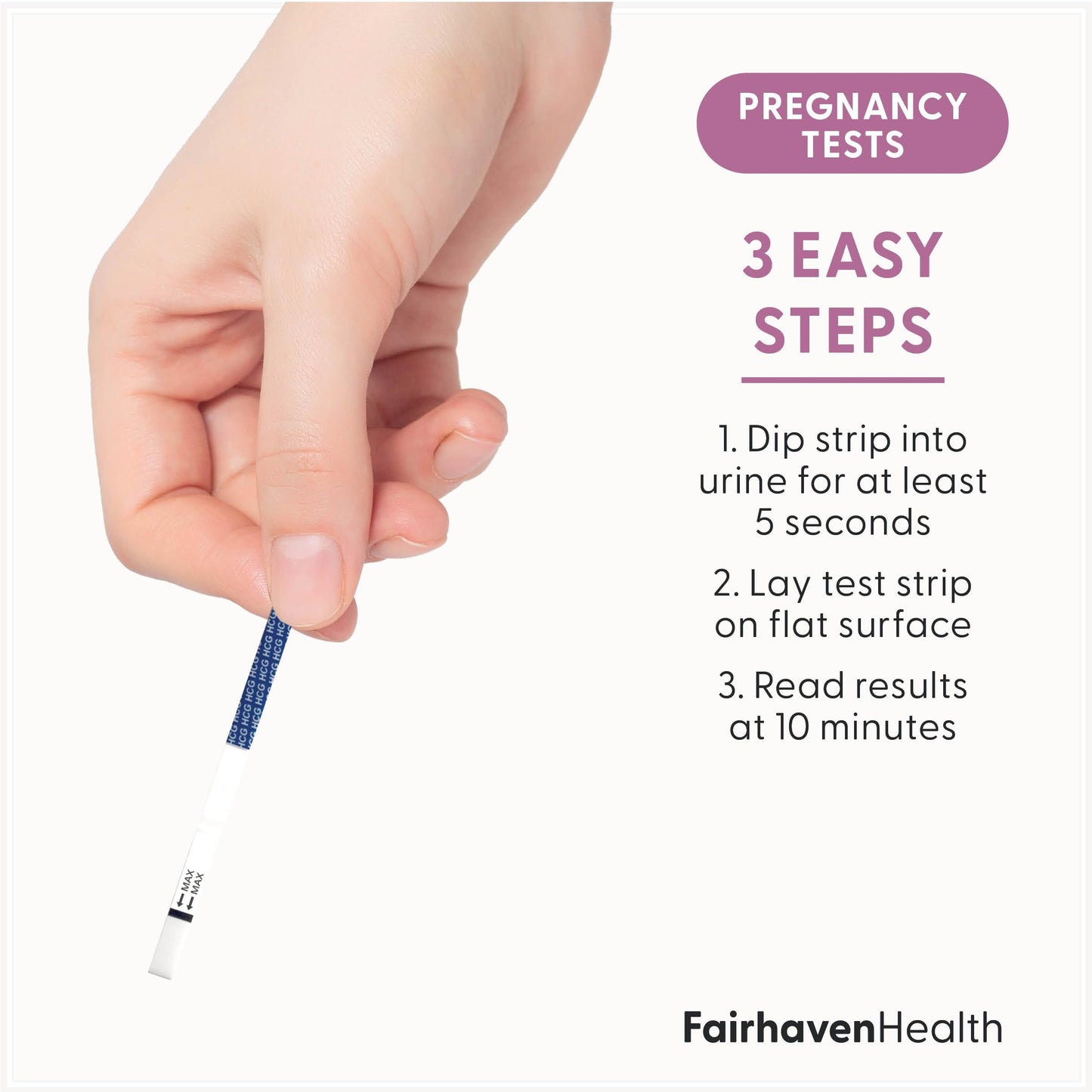 Fairhaven Health BFP Kit - 40 Ovulation & 10 Pregnancy Strips