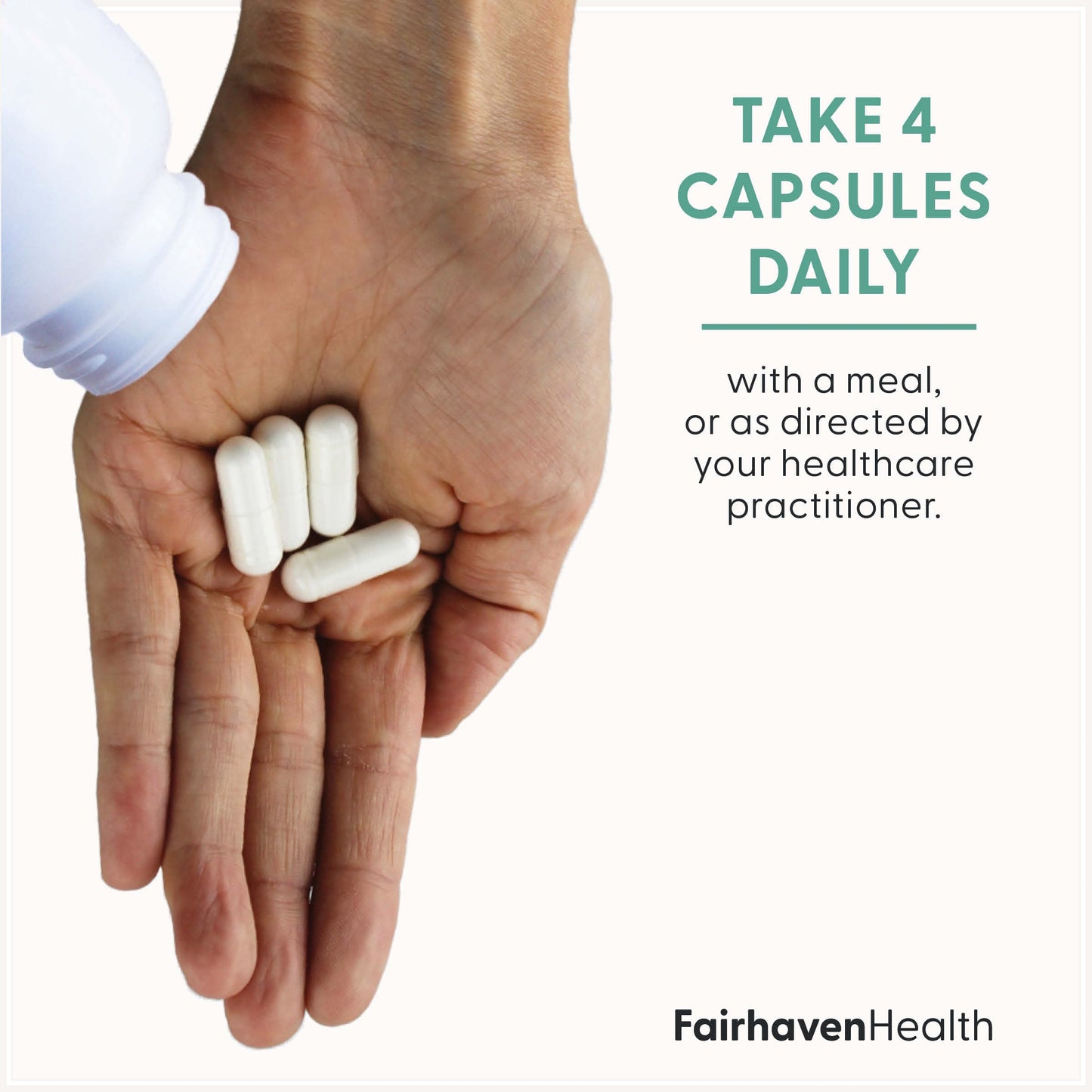 Fairhaven Health Myo-Inositol – Women & Men, Vegan, 2000mg, 120 Capsules
