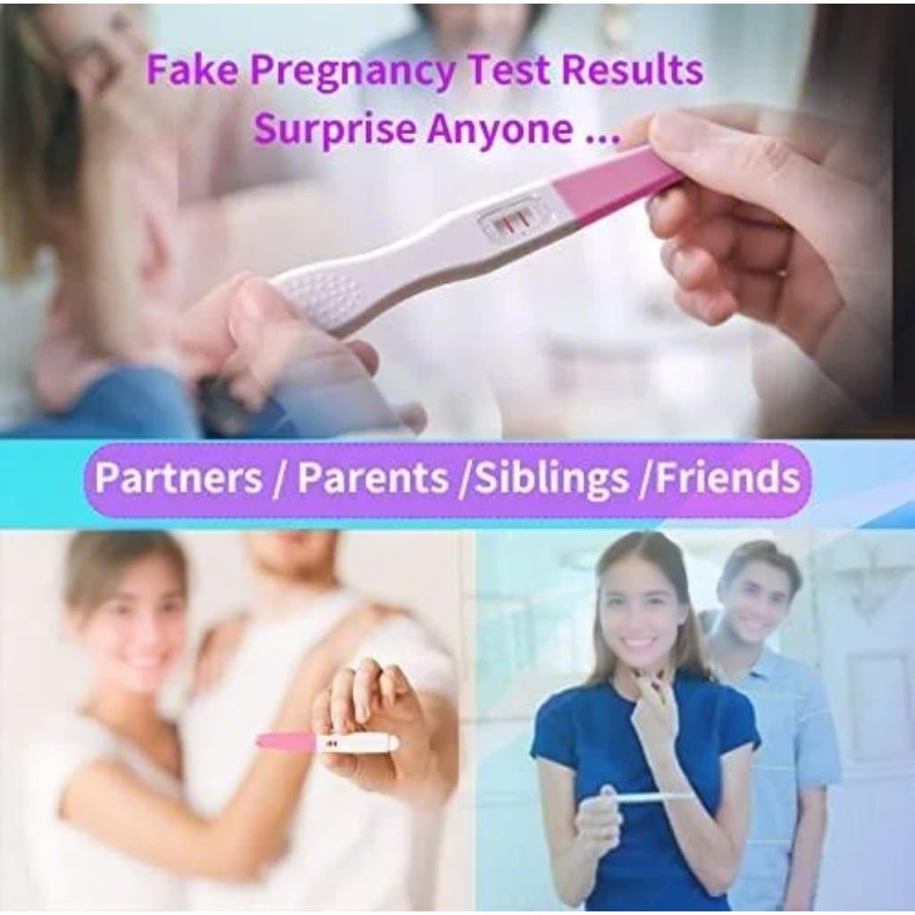 Fake Pregnancy Test Stick – Always Positive, 2 Pack Pink | Pregnancy Joke Prank