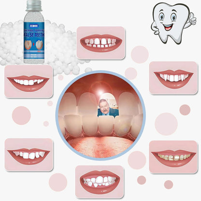 Fake Teeth Repair Kit | Provisional Dental Restoration Kit (30ml Bottle)