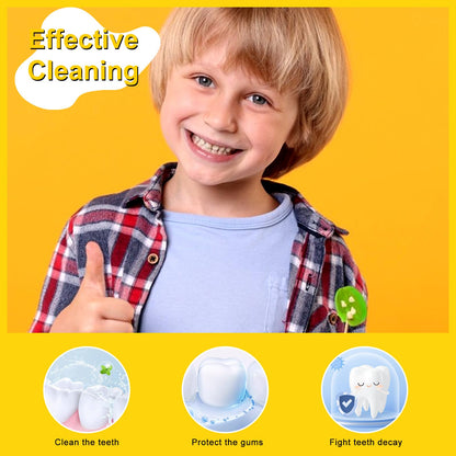 FAMILIFE Kid Floss Picks – 120 Pcs Fluoride-Free Flossers with 4 Travel Cases