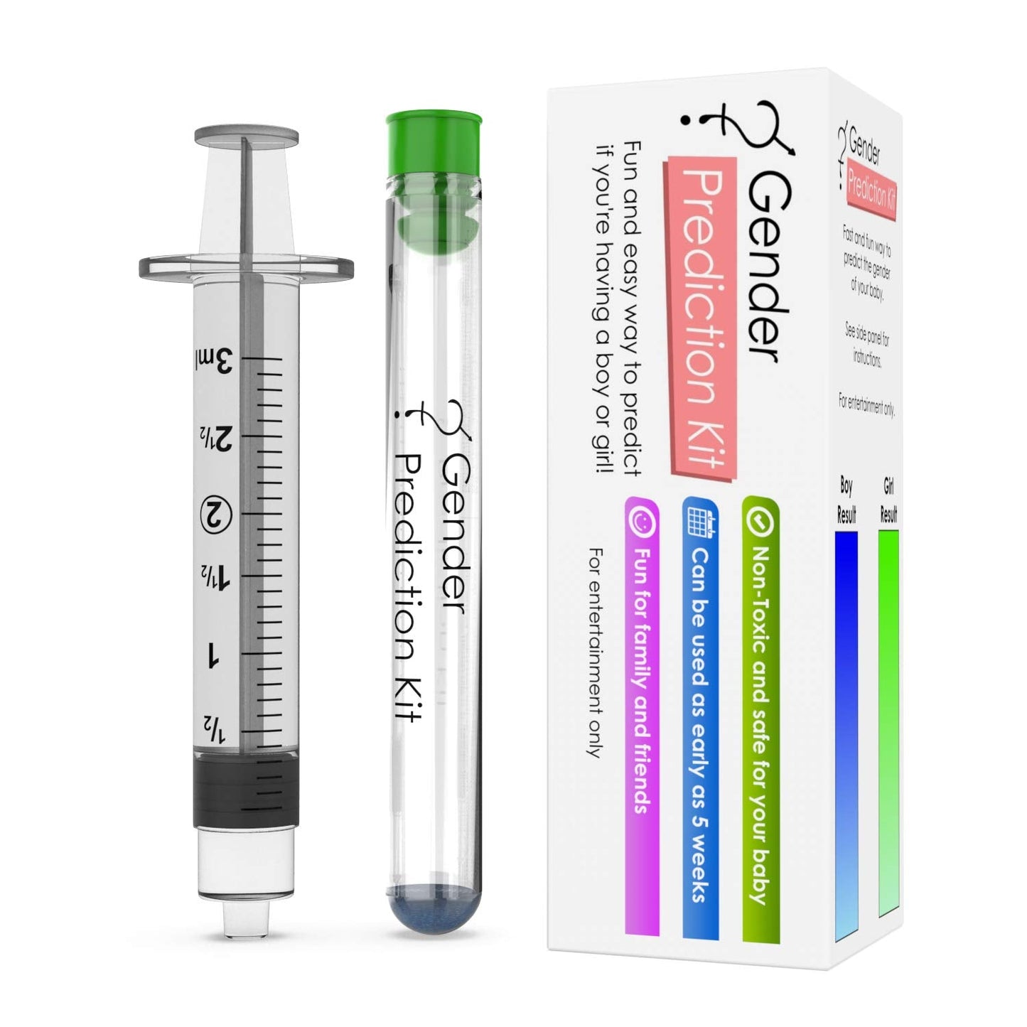 Baby Gender Prediction Test Kit | Early Pregnancy Sex Test at Home – Fun Gender Reveal Gift