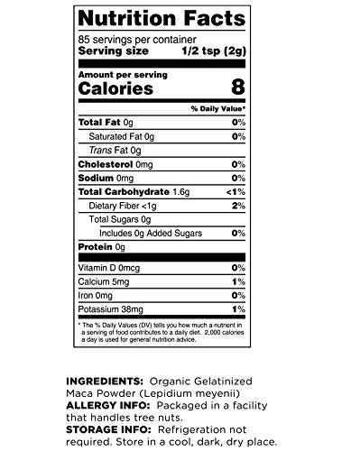 Terrasoul Organic Gelatinized Maca Powder 16oz – Hormone Balance & Energy