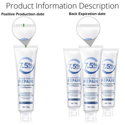 Hydroxyapatite Toothpaste for Enamel Protection & Strengthening | Gentle Mint
