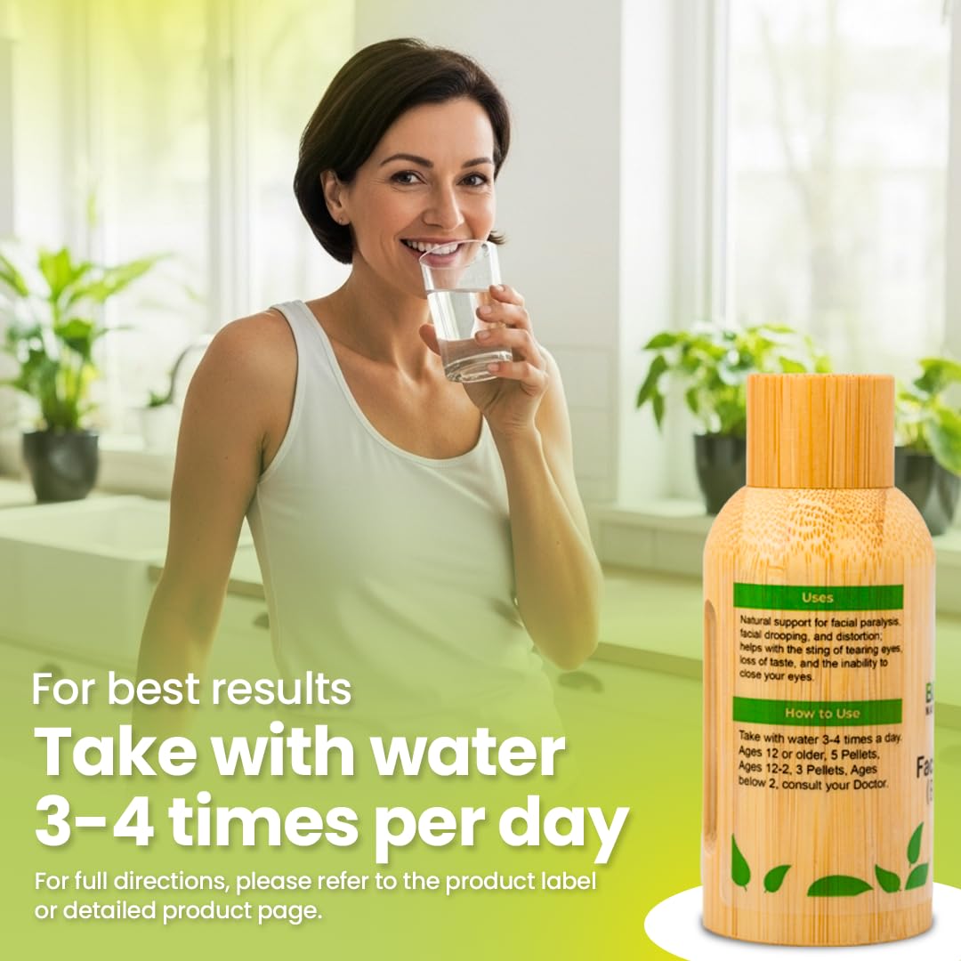 Bestmade BM68 Facial Paralysis Remedy – Bell’s Palsy Relief, 350 Pellets