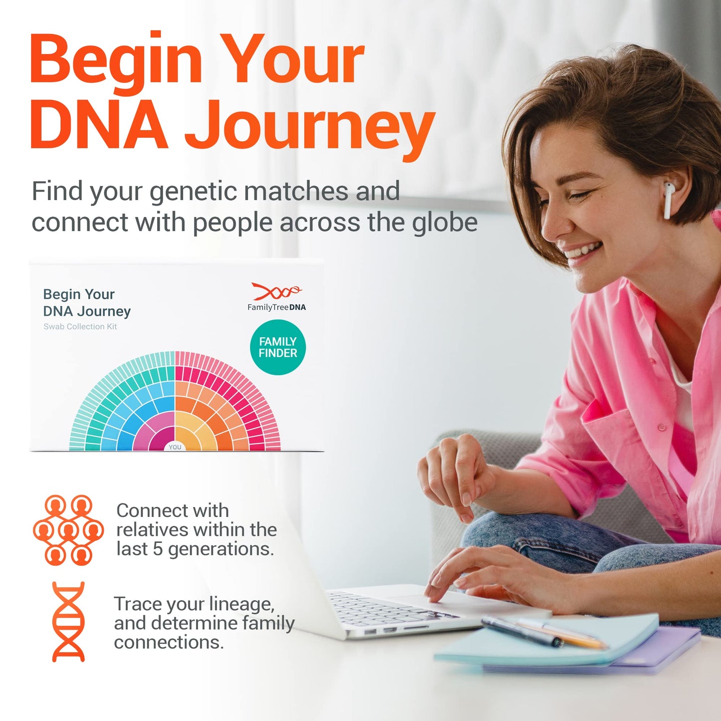 FamilyTreeDNA Family Finder | Ancestry DNA Test Kit - Discover Origins