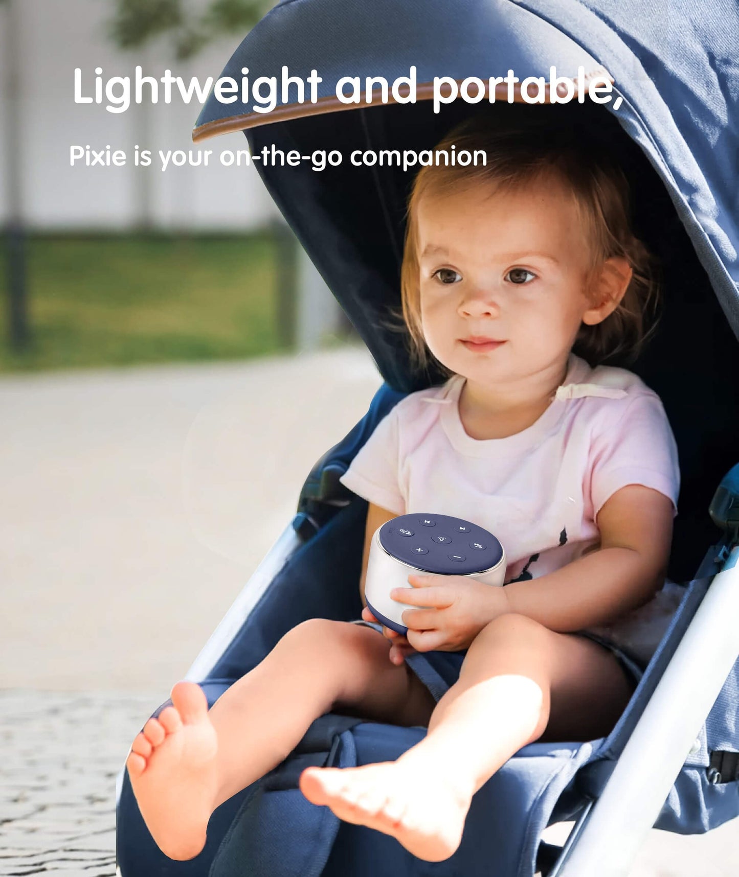 FamiSym Sleep Sound Machine – 34 Soothing Sounds, Night Light & Rechargeable Battery