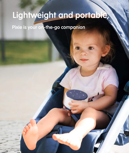 FamiSym Sleep Sound Machine – 34 Soothing Sounds, Night Light & Rechargeable Battery