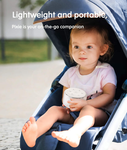 FamiSym White Noise Sound Machine with Night Light – 34 Soothing Sounds for Baby & Adults