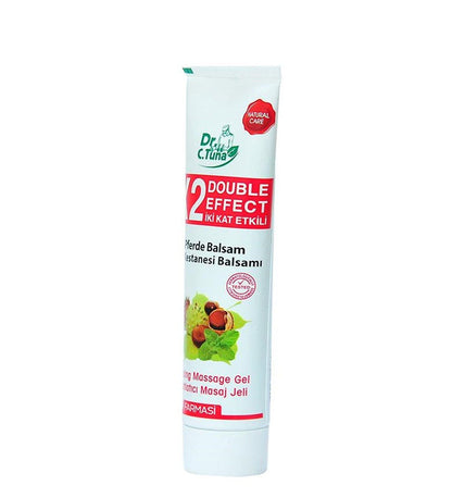 FARMASI Dr. C. Tuna Massage Gel – Horse Chestnut, St. John's Wort, Peppermint, Menthol, Arnica & Rosemary Extracts (8.45 fl oz)