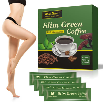 Premium Green Coffee Bean Extract Powder - Gluten-Free | FARWIX 180g (18 Sachets)