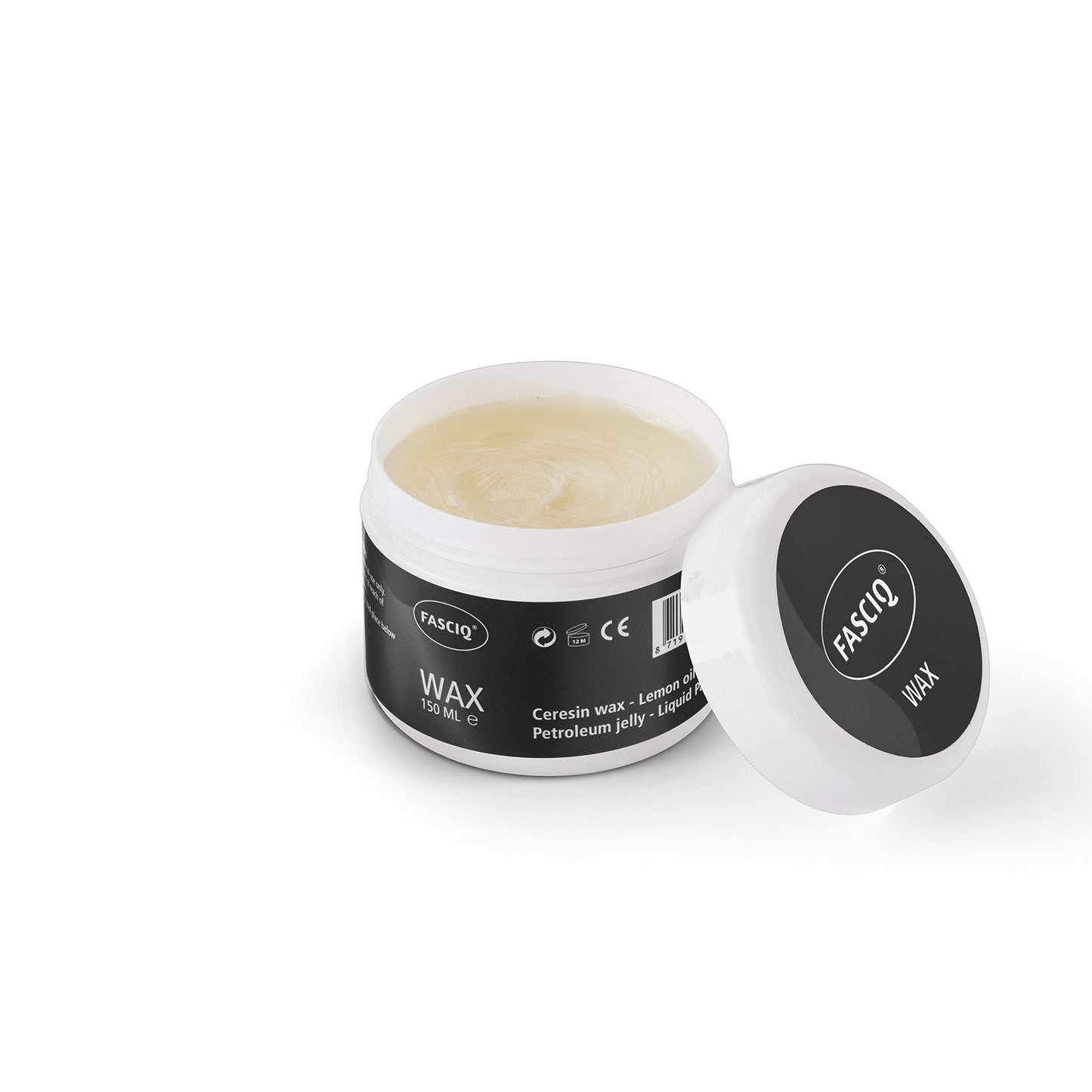 FASCIQ Fascia Wax | 150 ml | 100% Natural Emollient for IASTM & Massage | Made in Germany