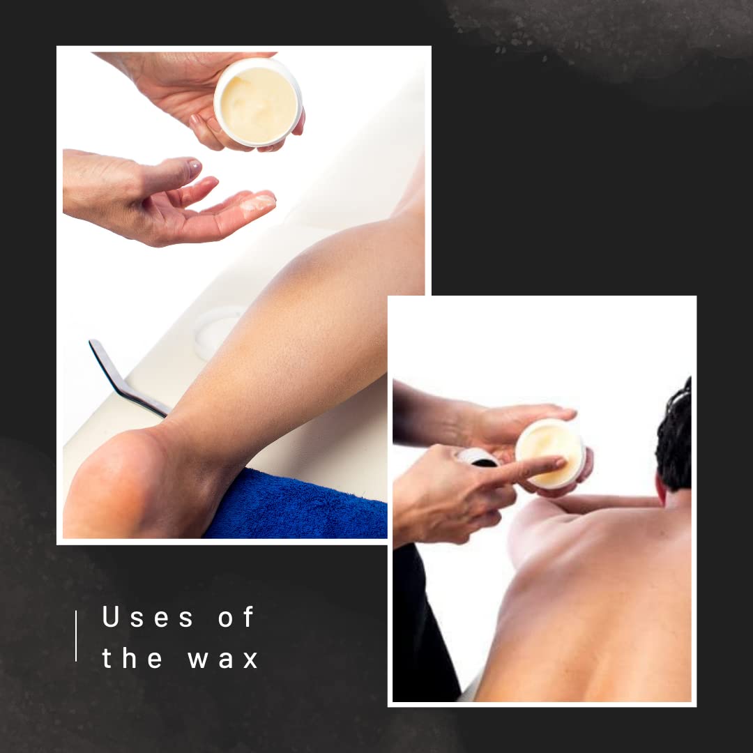 FASCIQ Fascia Wax | 150 ml | 100% Natural Emollient for IASTM & Massage | Made in Germany