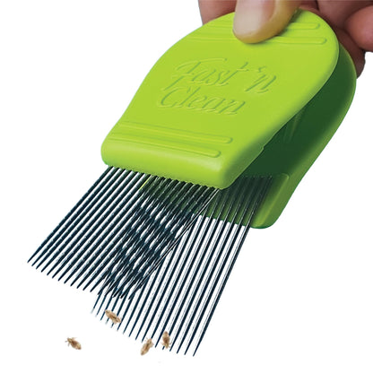 Fast 'n Clean - Lice Comb Reinvented | Self-Cleaning Lice Comb