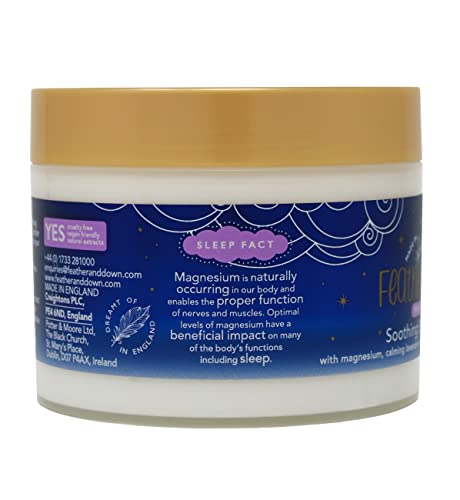 Feather & Down Magnesium Sleep Butter 300ml | Calming Lavender & Chamomile
