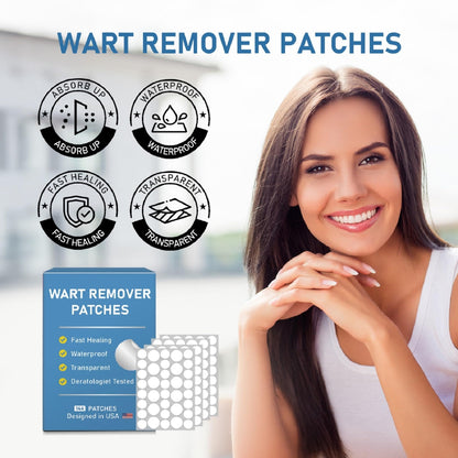 FEDOLOY Wart Remover Patches - Quick, Invisible Hydrocolloid Skin Care