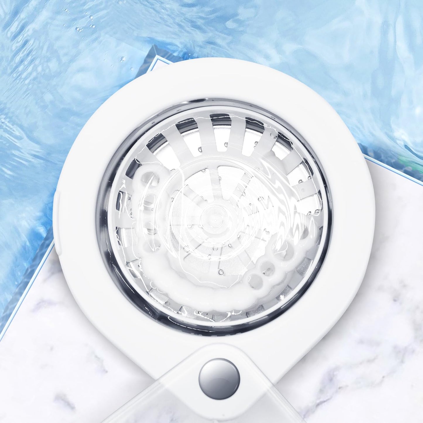 Feedico 200ML Ultrasonic Cleaner for Dentures, Retainers, Aligners | Deep Cleaning & Safe Protection