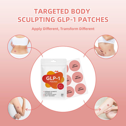 Fekux GLP 1 Patches for Women & Men | Plant-Based Formula | Easy & Effect to Use | 30 Day Supply