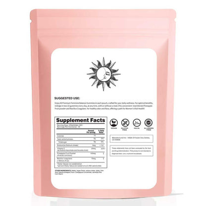 Feminine Balance Gummies – Hawaiian Pineapple | pH & Digestive Health, Immune Support