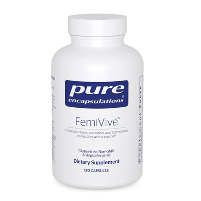 Pure Encapsulations FemiVive™ – 120 Capsules – Enhances Desire & Sensation