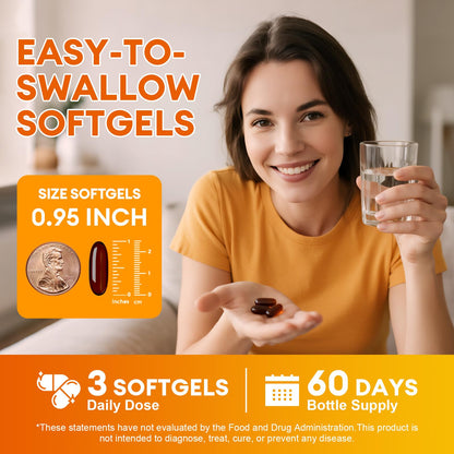 Femmetra Pumpkin Seed Oil with Saw Palmetto Capsules – 180 Softgels | Hair, Prostate & Urinary Health | Vegan & Non-GMO