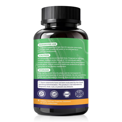 Femmetra Moringa Turmeric Capsules – 10-in-1 Moringa Leaf Complex | Energy & Digestive Support | 60 Day Supply
