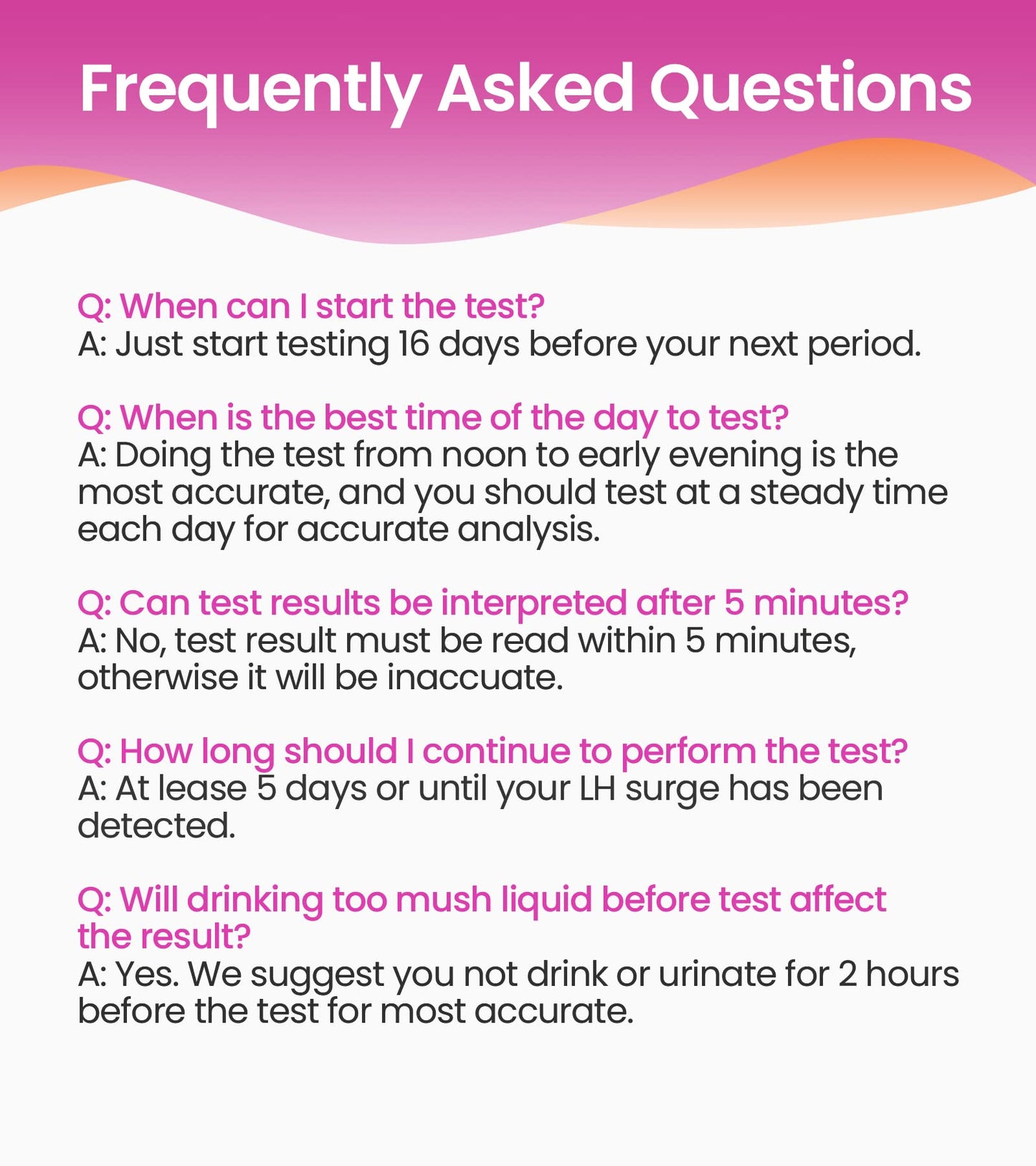 Femometer Ovulation Test Strips - 50 LH Strips, 99% Accurate & Easy to Use