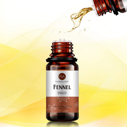 Fennel Essential Oil 30ml – 100% Pure Organic Fennel for Diffuser, Massage & Skin Care