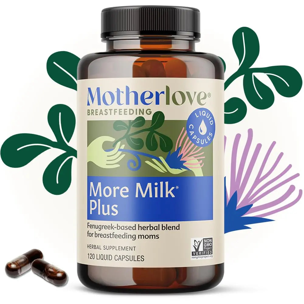 Motherlove More Milk Plus (120 Capsule Value Size) Fenugreek-Based Lactation Supplement – Organic Herbal, Vegan, Non-GMO BritishVita | Premium UK Vitamins & Wellness Supplements
