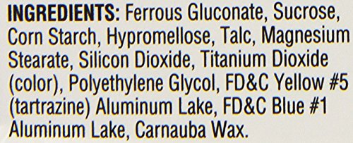 Fergon Iron Supplement – Iron Tablets, 100 Count (Pack of 3)