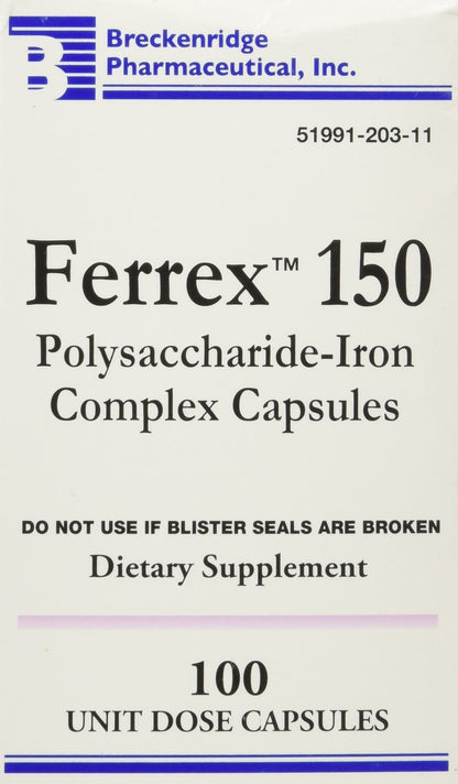 FERREX 150 CAPS BRE Size 10X10 UD – Iron Support