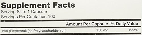 FERREX 150 CAPS BRE Size 10X10 UD – Iron Support