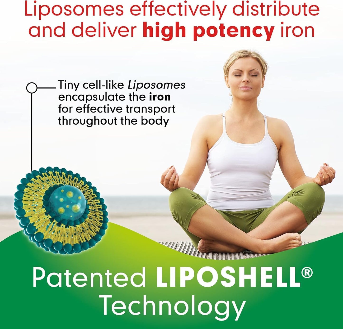 Ferro Lipo-Sachets Liposomal Iron Gel Packets | Liquid Iron Supplement