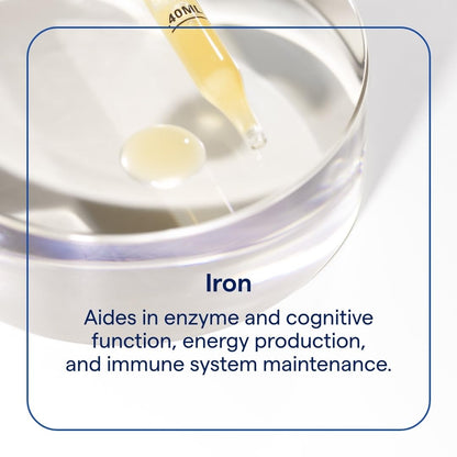 Trace Minerals Ionic Iron 22 mg – Immune Support & Energy (Liquid, 1.9 fl oz)