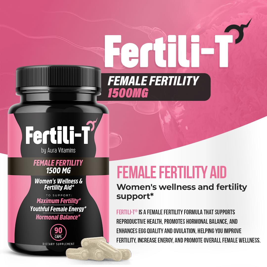 Fertili-t Female 90 Caps – Natural Fertility Support & Hormonal Balance