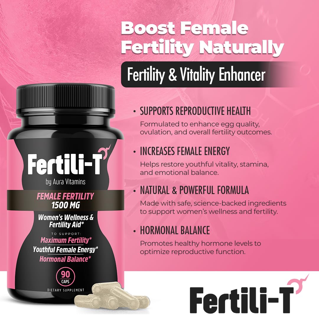Fertili-t Female 90 Caps – Natural Fertility Support & Hormonal Balance