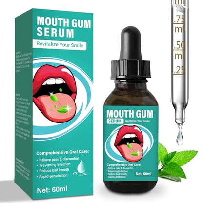 Feulover Gum Restore Drops - Natural Gum Support, Fresh Breath, Alcohol-Free