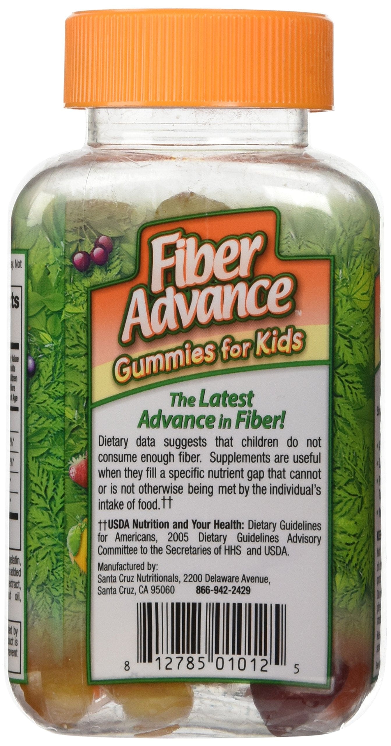 Fiber Advance Gummies for Kids - Daily Fiber Supplement, 60 Count