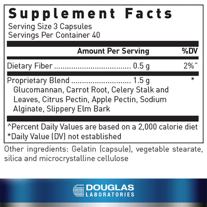 Douglas Laboratories Fiber-Plex | Grain-Free Fiber for Bowel Regularity | 120 Capsules