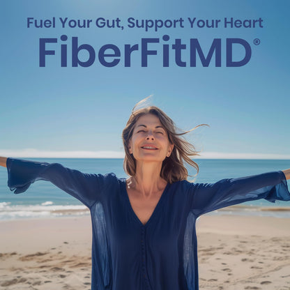 FiberFitMD High Fiber Powder for Digestive & Cardiovascular Support | 1MD Nutrition